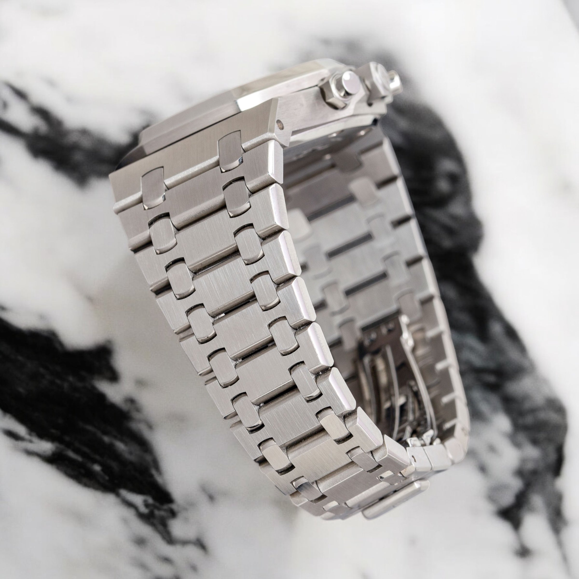 SEIKO MOD ROYAL OAK | BLACK CHRONO