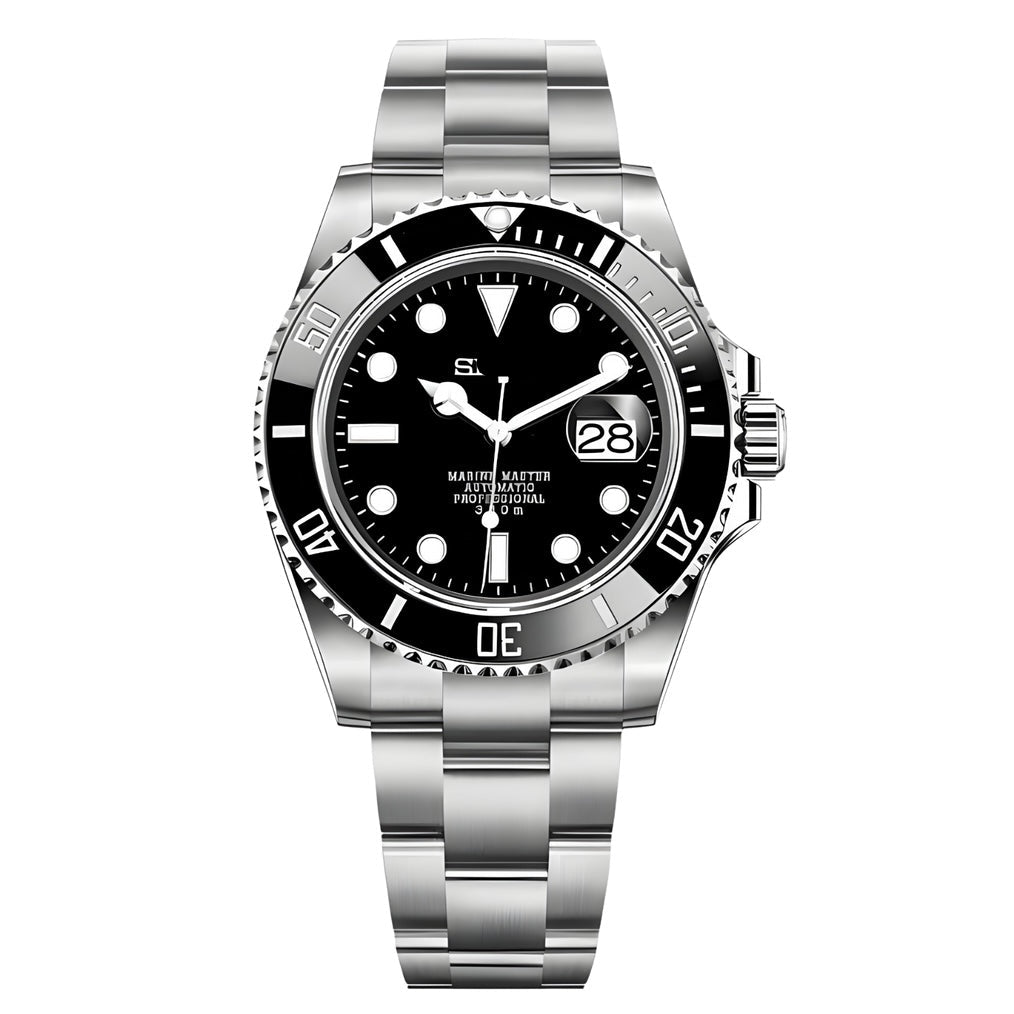 SEIKO MOD SUBMARINER BLACK