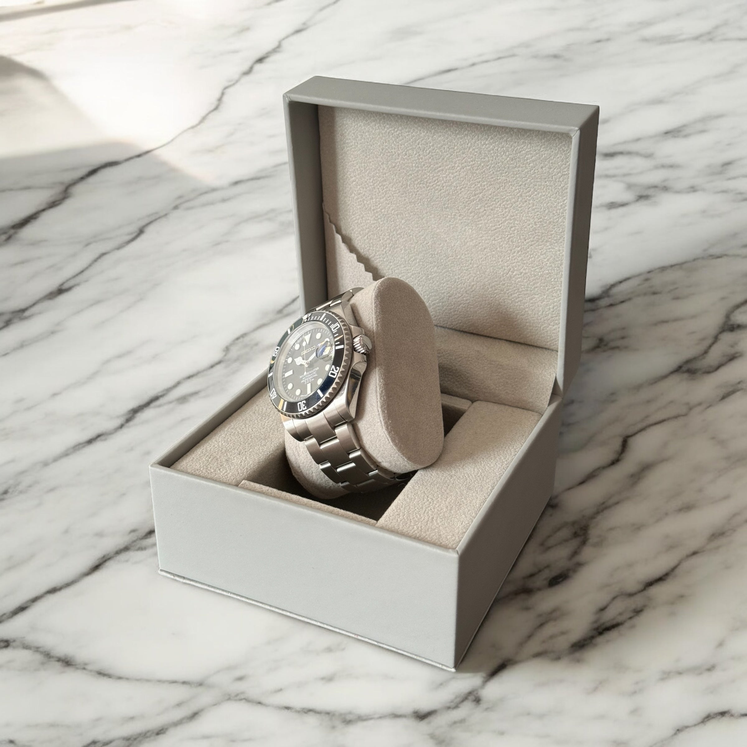 SEIKO MOD SUBMARINER BLACK