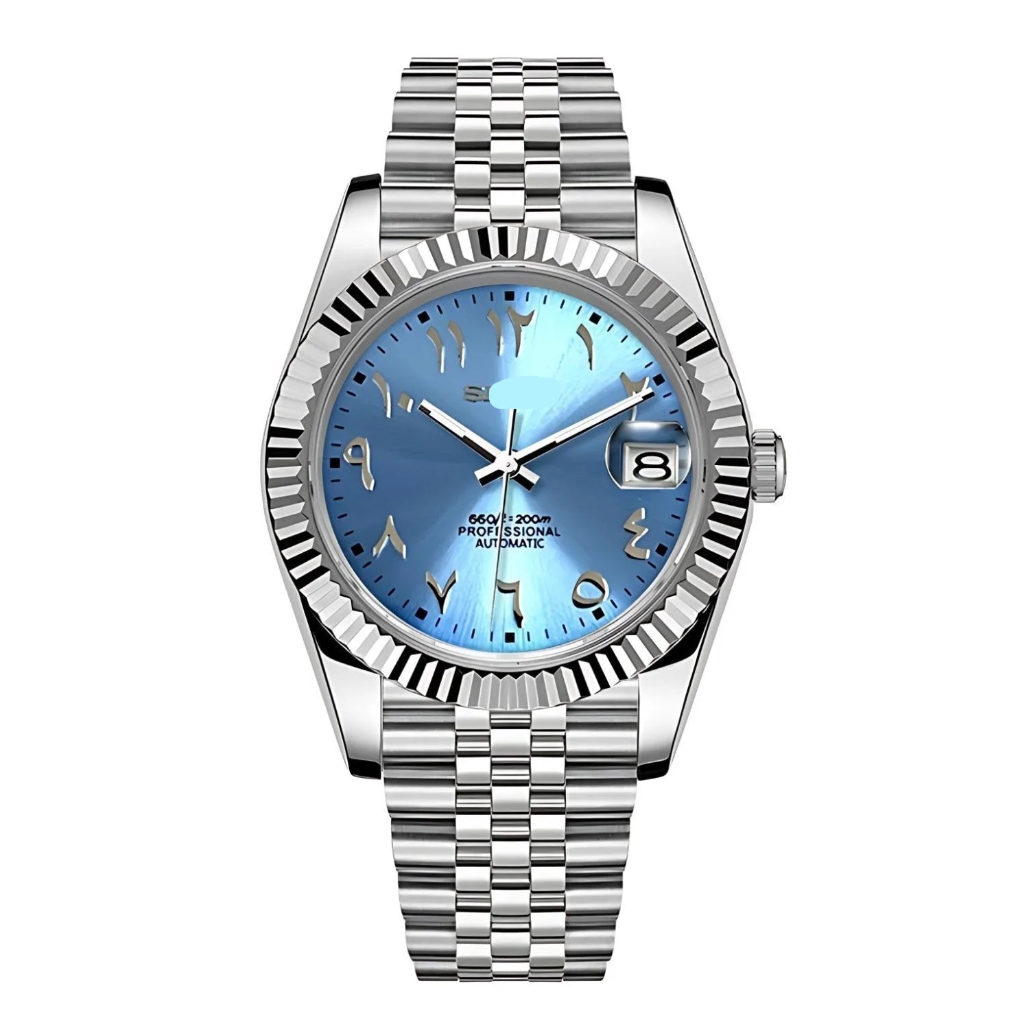 SEIKO MOD | DATEJUST | ARABIC DIAL | SKY BLUE