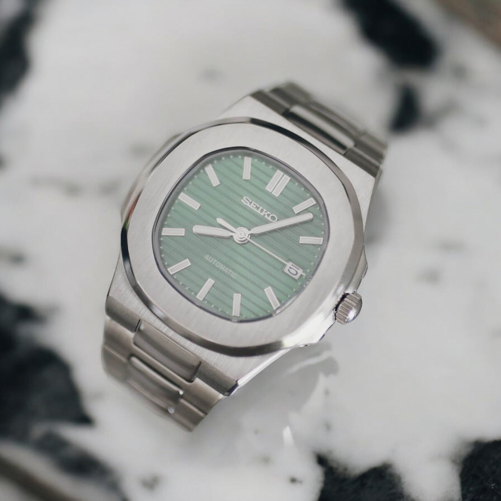 SEIKO MOD NAUTILUS | GREEN