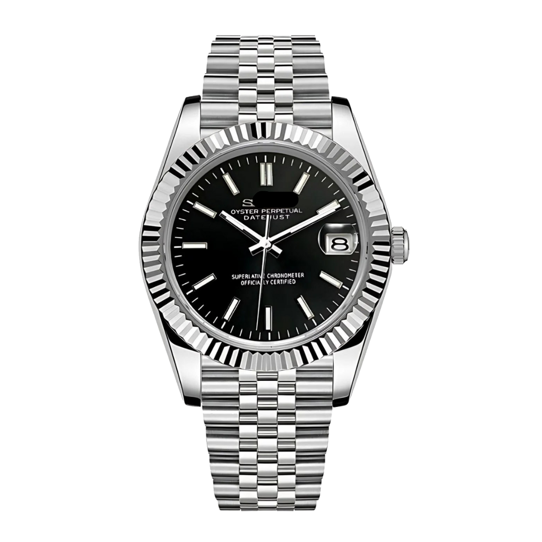 SEIKO MOD DATEJUST | BLACK