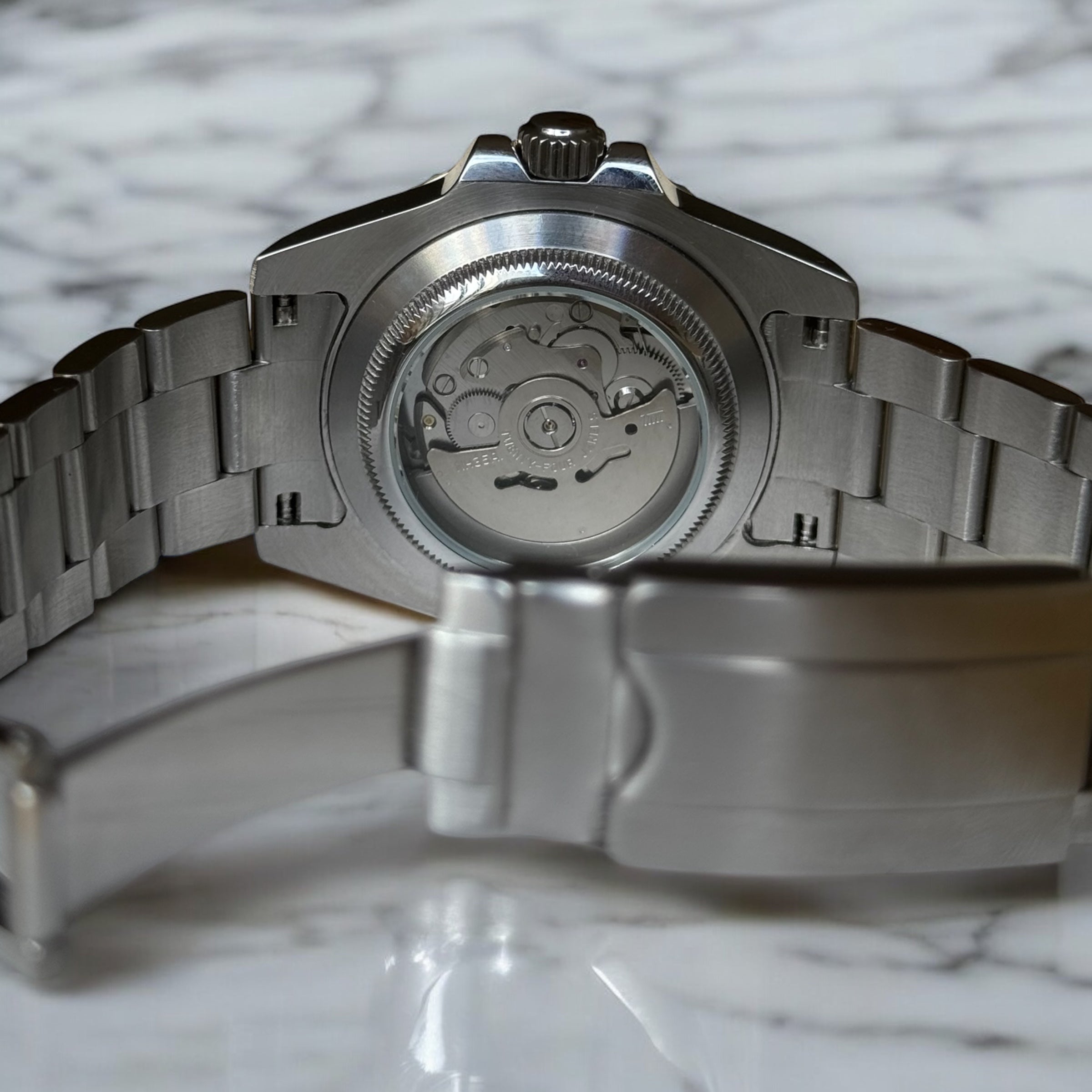 SEIKO MOD MARINE MASTER | BLACK AND GOLD