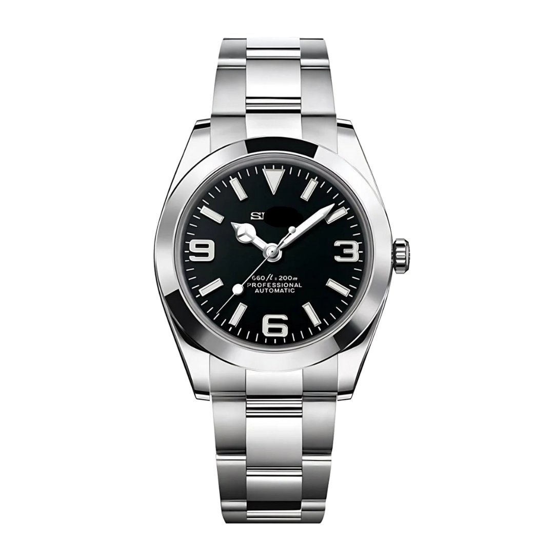 SEIKO MOD DATEJUST OYSTER | EXPLORE BLACK