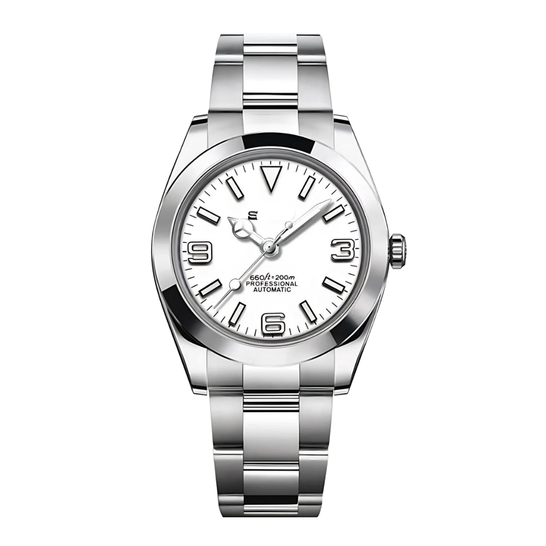 SEIKO MOD DATEJUST OYSTER | EXPLORE WHITE