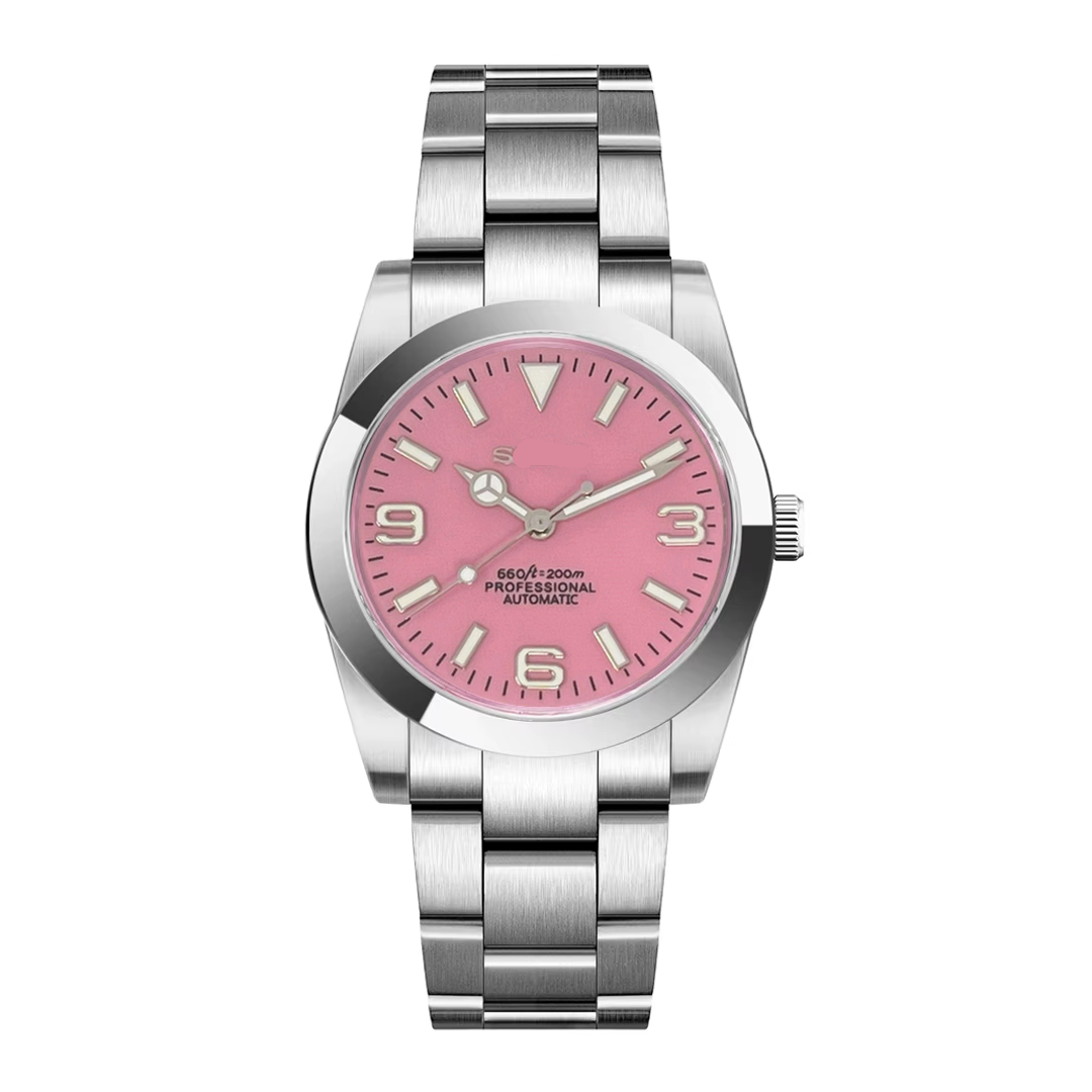 SEIKO MOD DATEJUST OYSTER | EXPLORE PINK