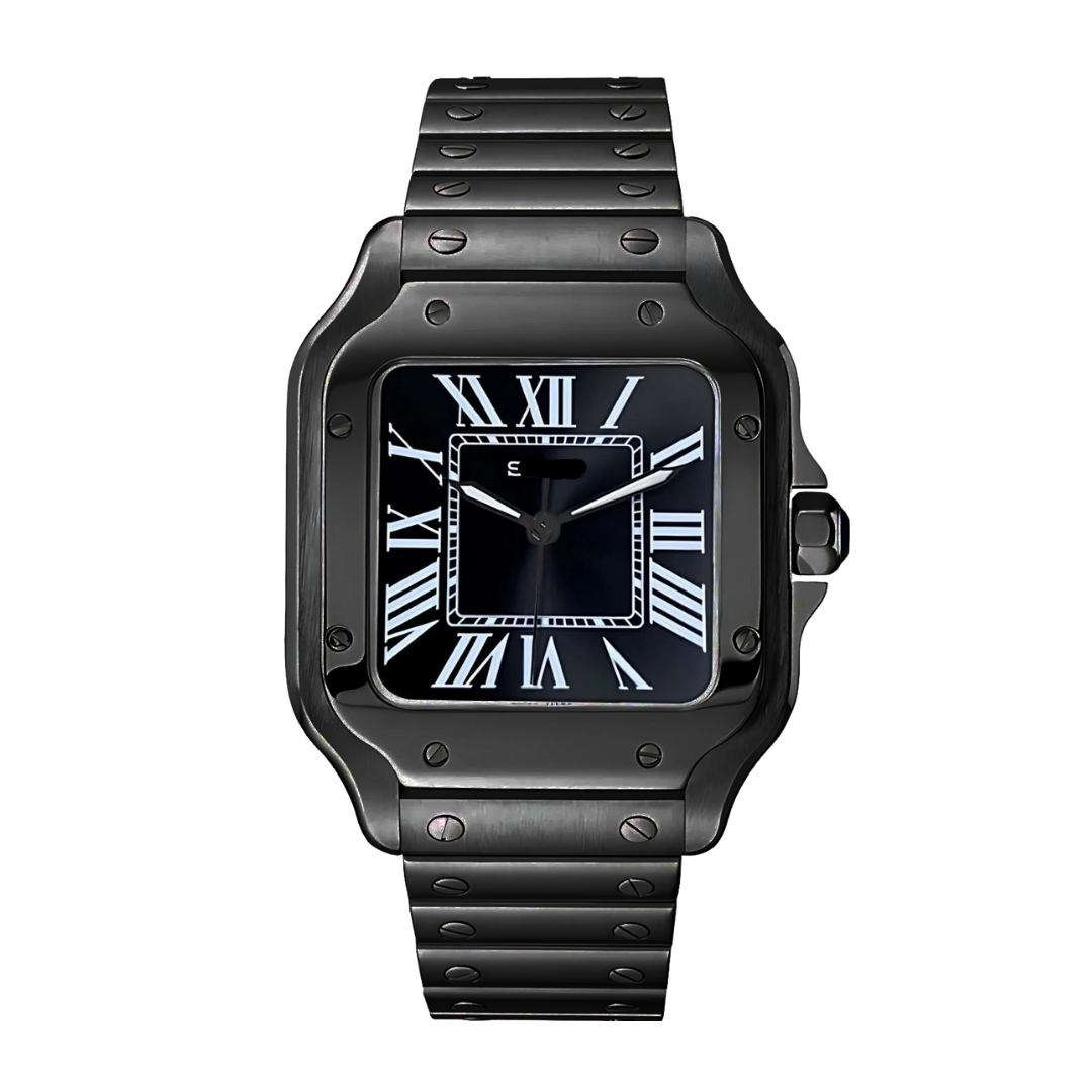 SEIKO MOD SANTOS | FULL BLACK