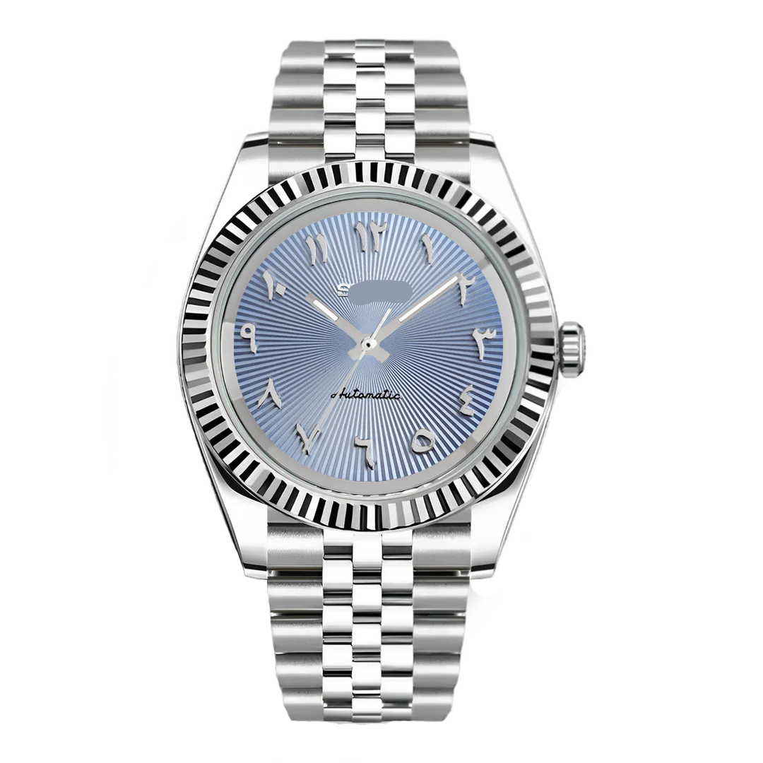 SEIKO MOD | DATEJUST | ARABIC DIAL | ICE BLUE