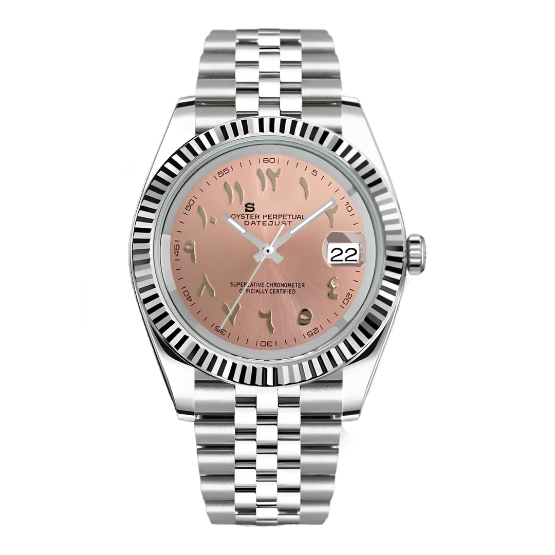 SEIKO MOD | DATEJUST | ARABIC DIAL | PINK