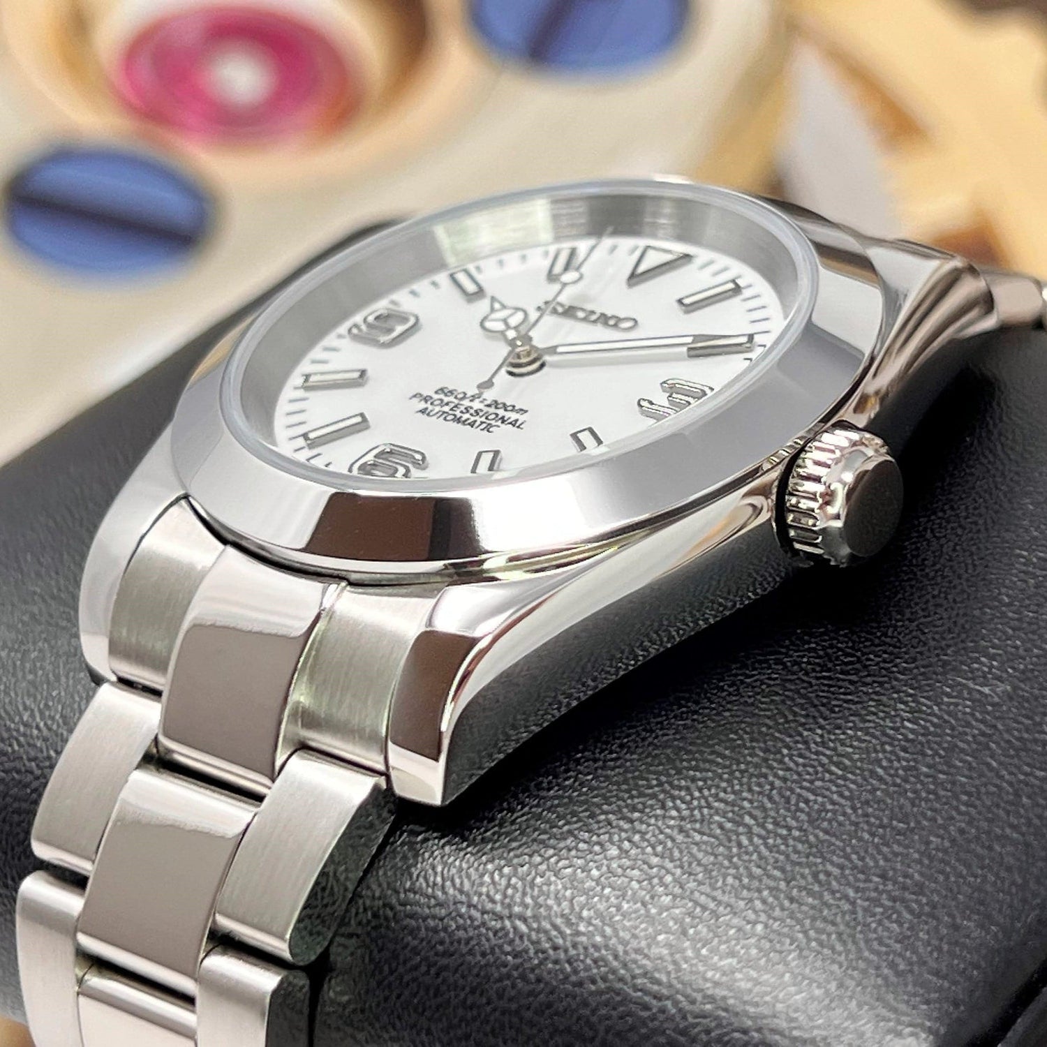 SEIKO MOD DATEJUST OYSTER | EXPLORE WHITE