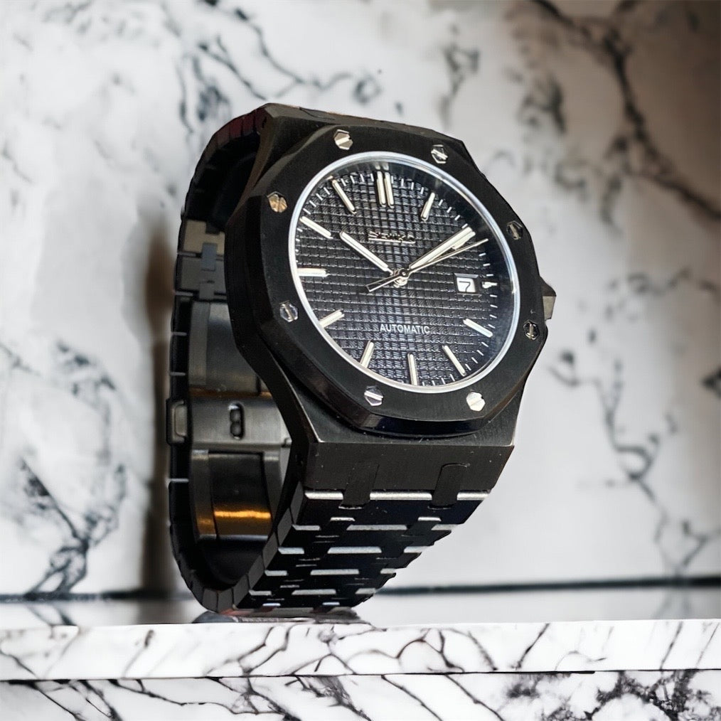 SEIKO MOD ROYAL OAK | FULL BLACK