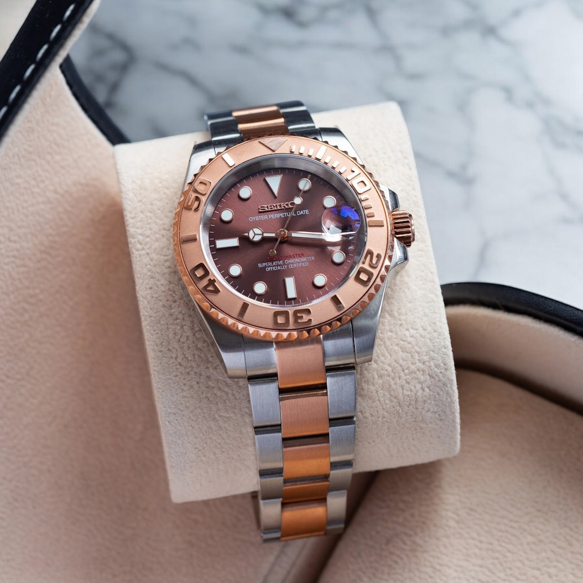 SEIKO MOD YACHT | ROSE GOLD