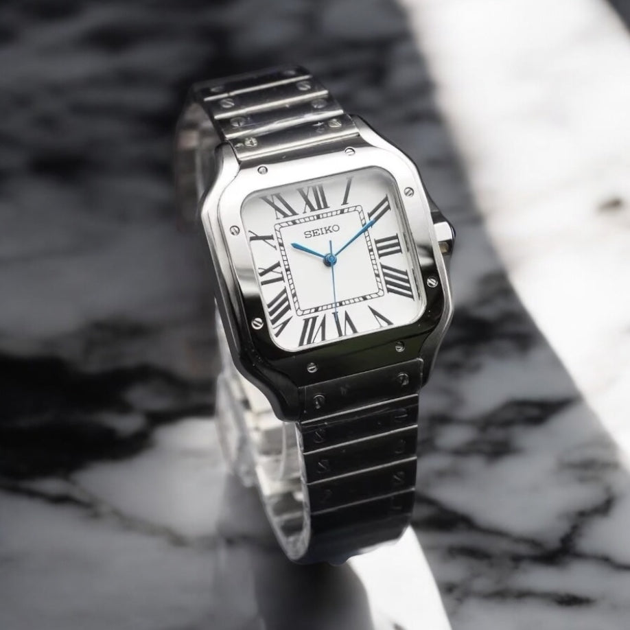 SEIKO MOD SANTOS | WHITE