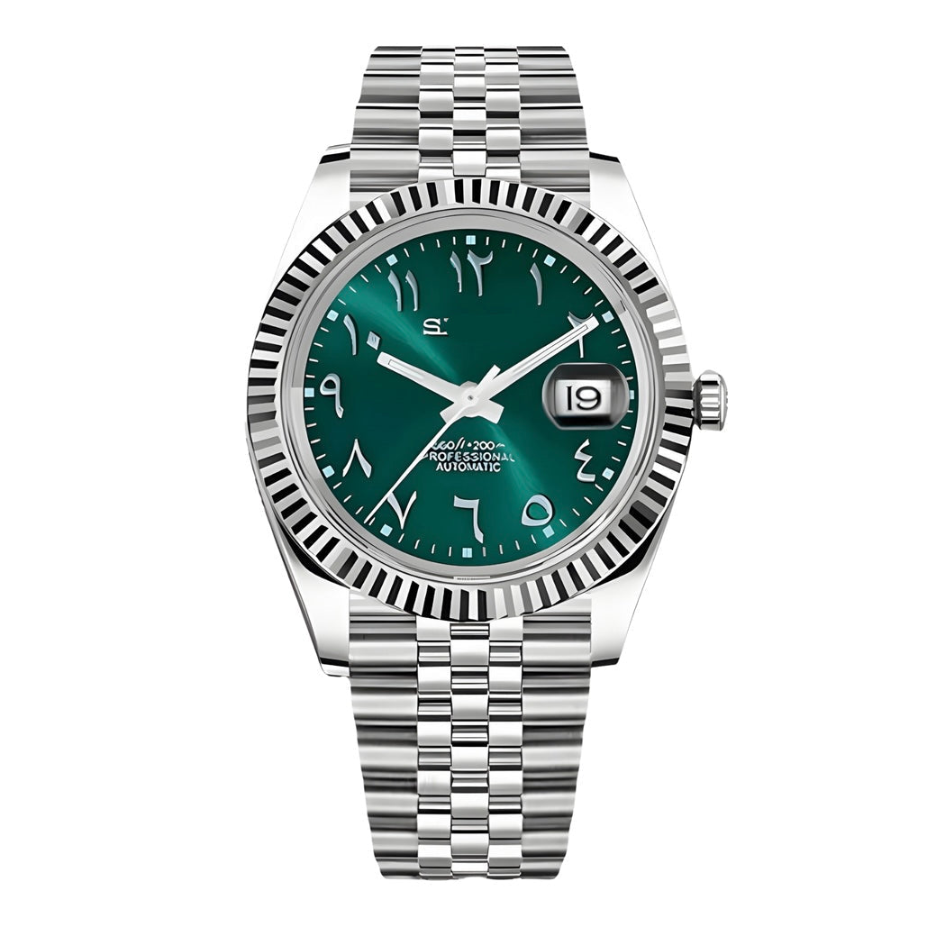 SEIKO MOD | DATEJUST | ARABIC DIAL | GREEN