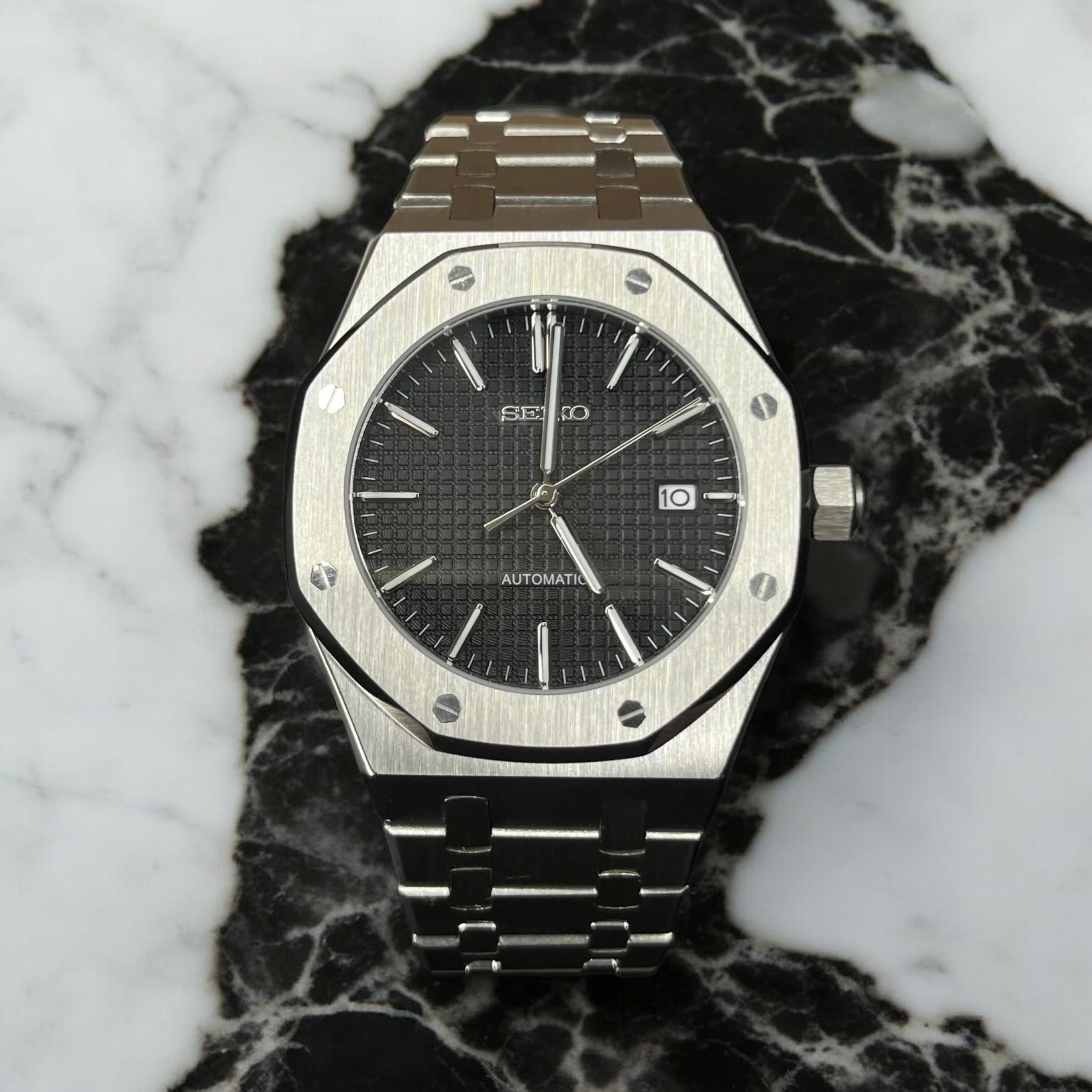 SEIKO MOD ROYAL OAK | BLACK