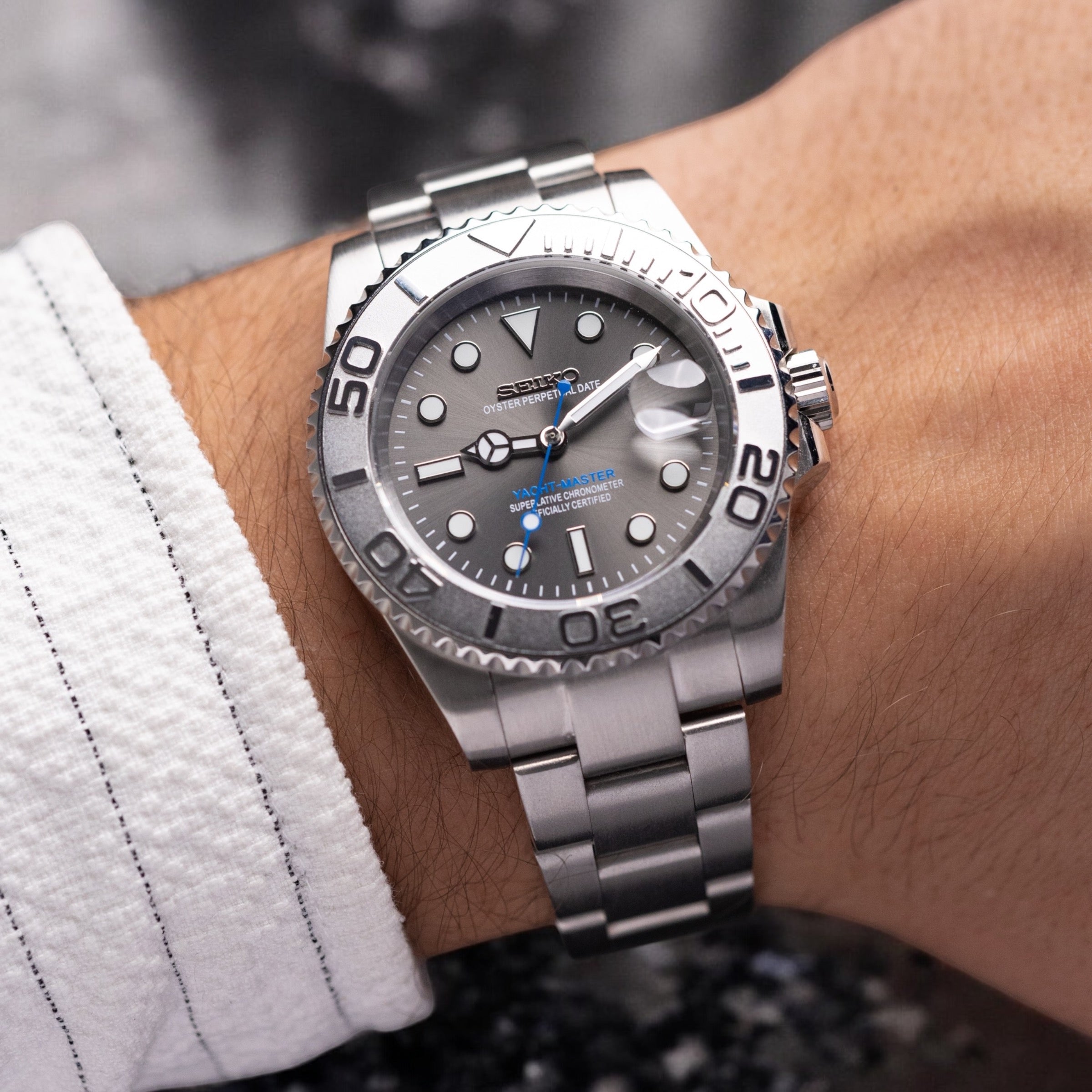 SEIKO MOD YACHT | GREY