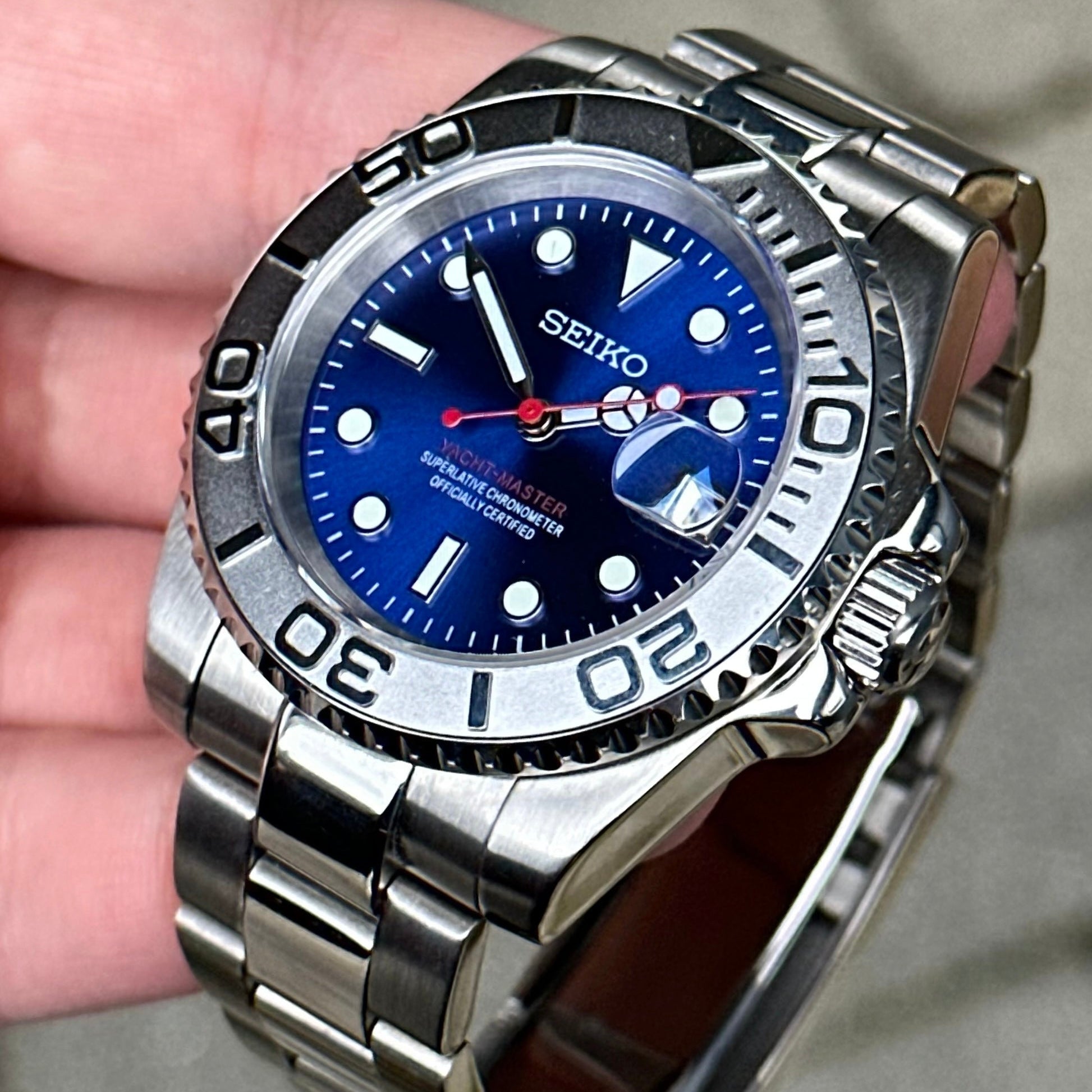 SEIKO MOD YACHT | BLEU