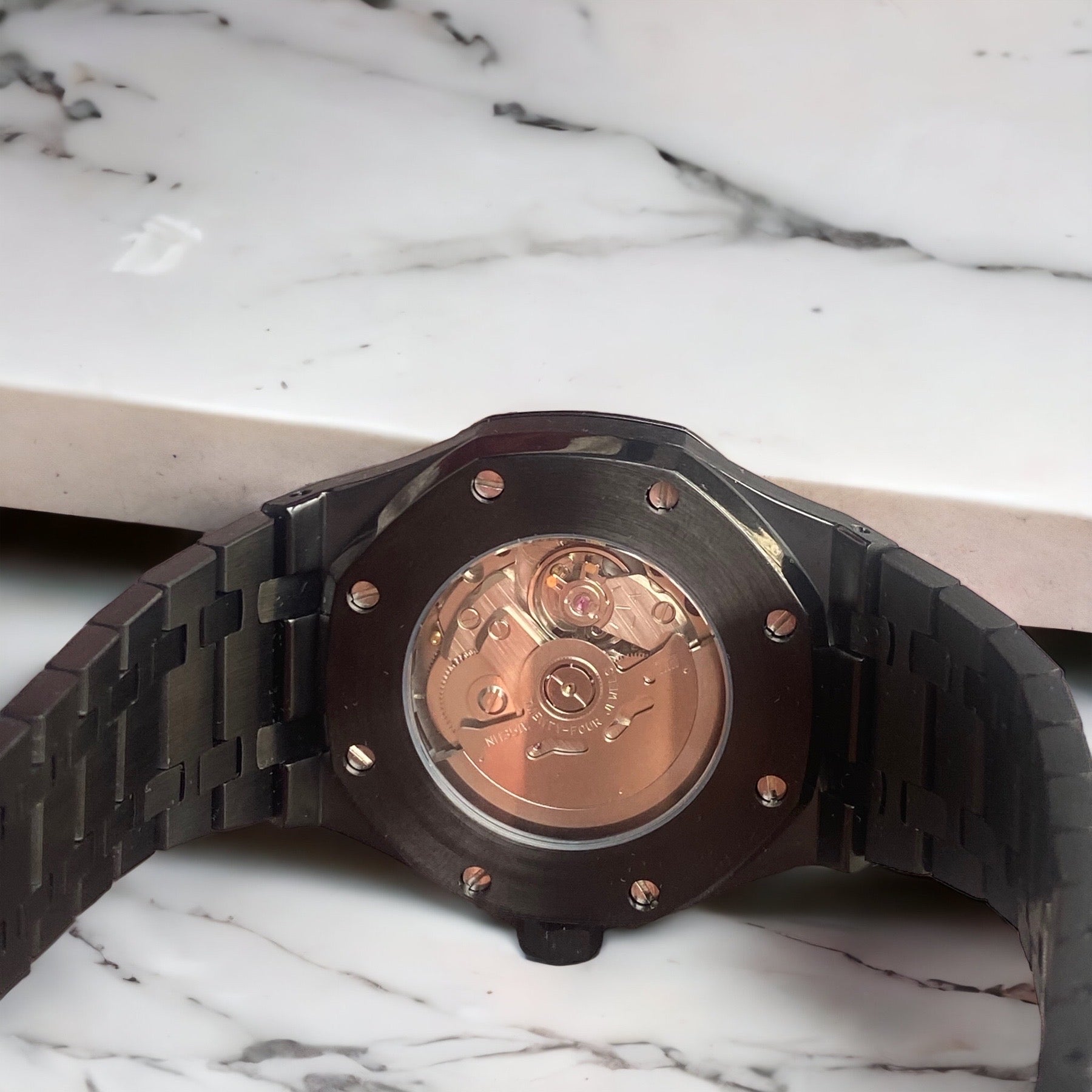 SEIKO MOD ROYAL OAK | FULL BLACK