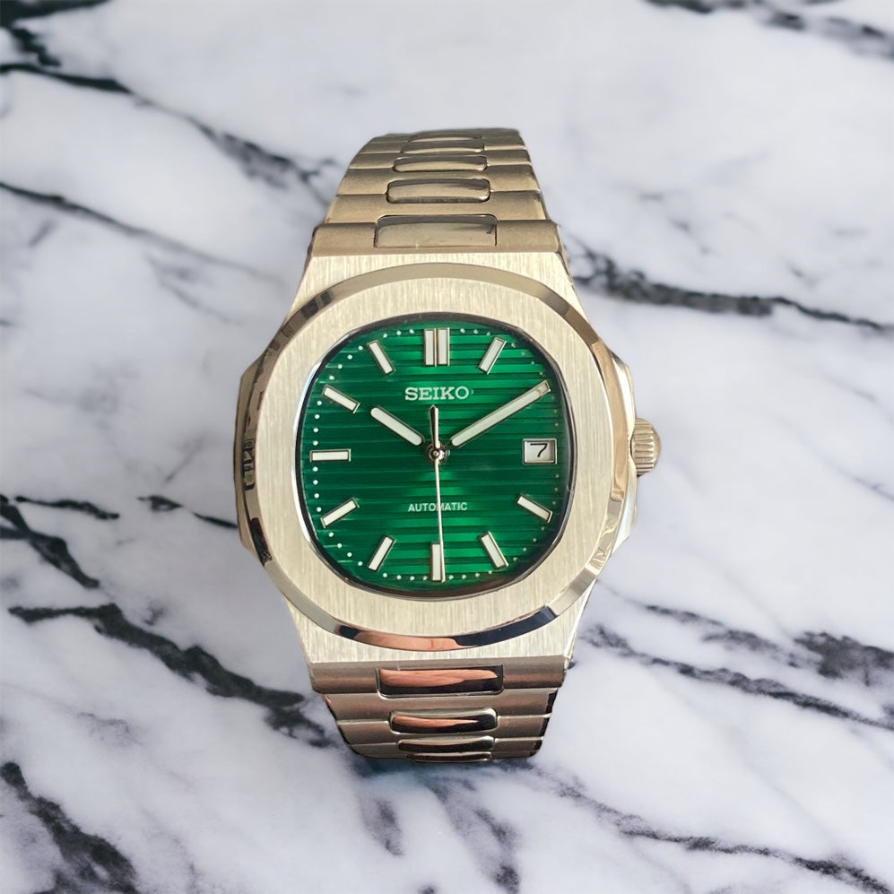 SEIKO MOD NAUTILUS | GREEN