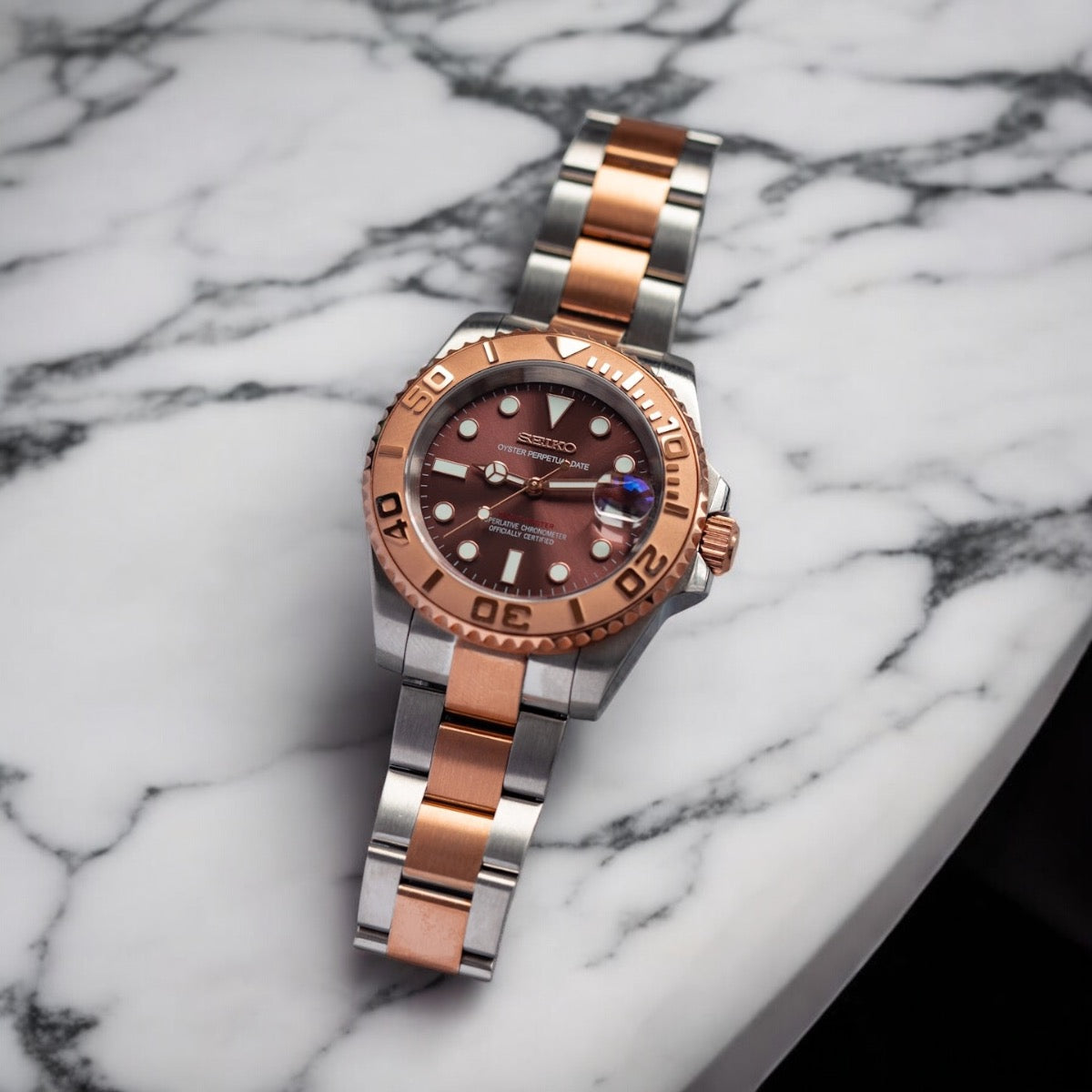 SEIKO MOD YACHT | ROSE GOLD