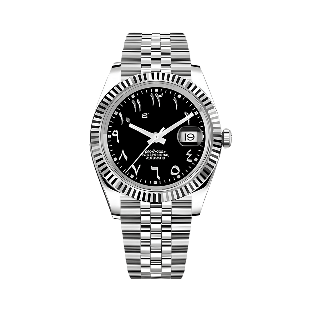 SEIKO MOD | DATEJUST | ARABIC DIAL | BLACK