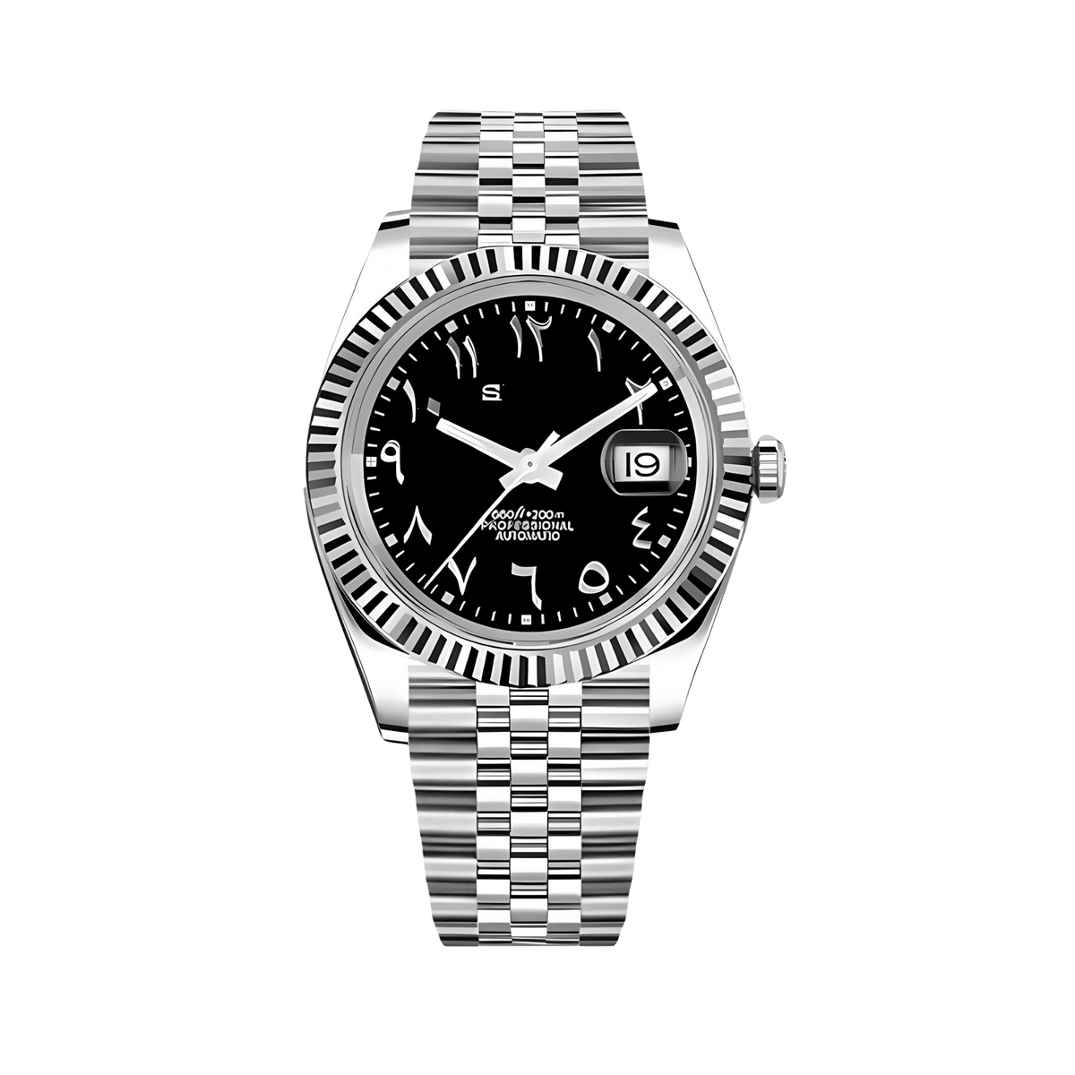 SEIKO MOD | DATEJUST | ARABIC DIAL | BLACK
