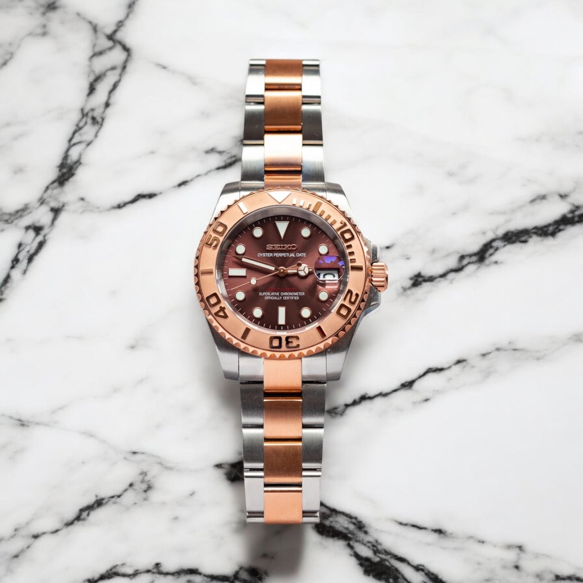 SEIKO MOD YACHT | ROSE GOLD