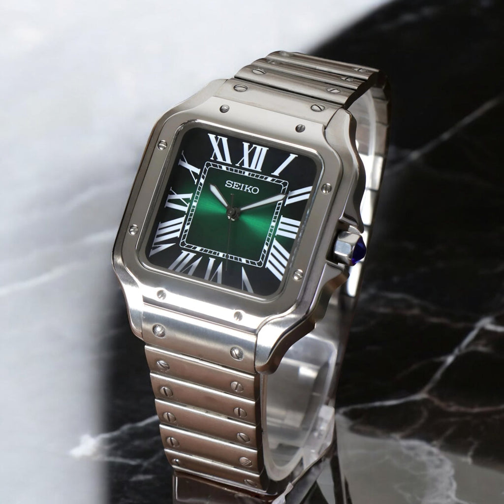 SEIKO MOD SANTOS | GREEN