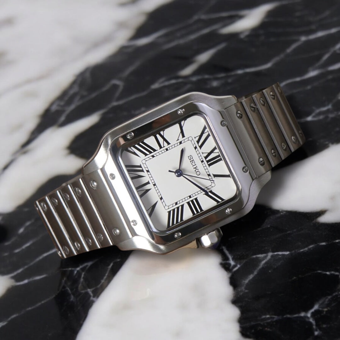 SEIKO MOD SANTOS | WHITE