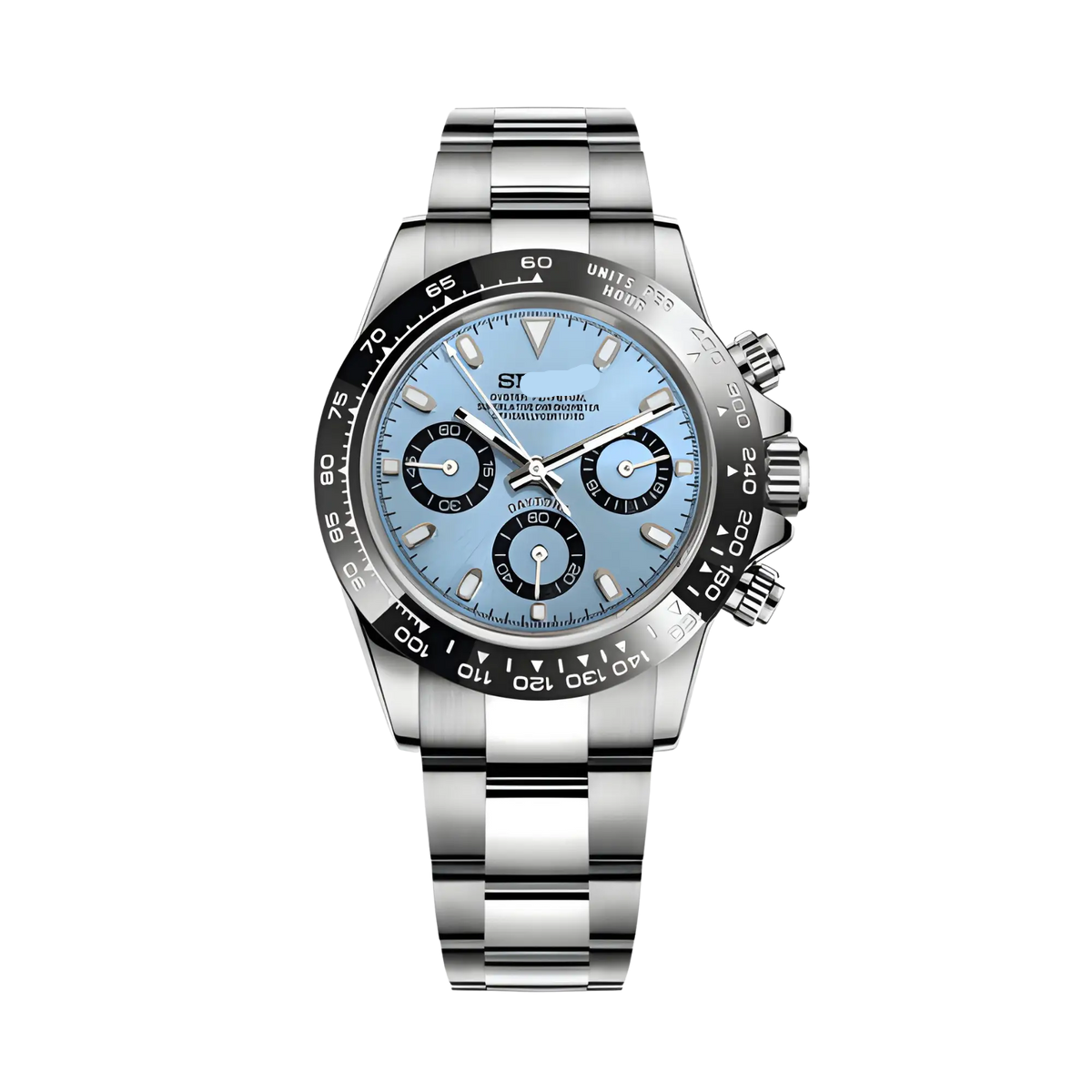 SEIKO MOD DAYTONA | PLATINUM