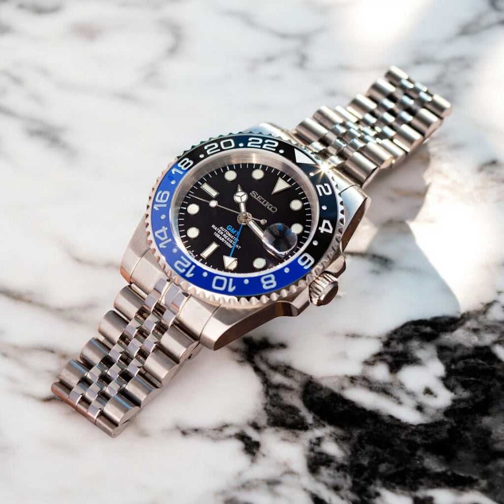 SEIKO MOD Submariner Batman