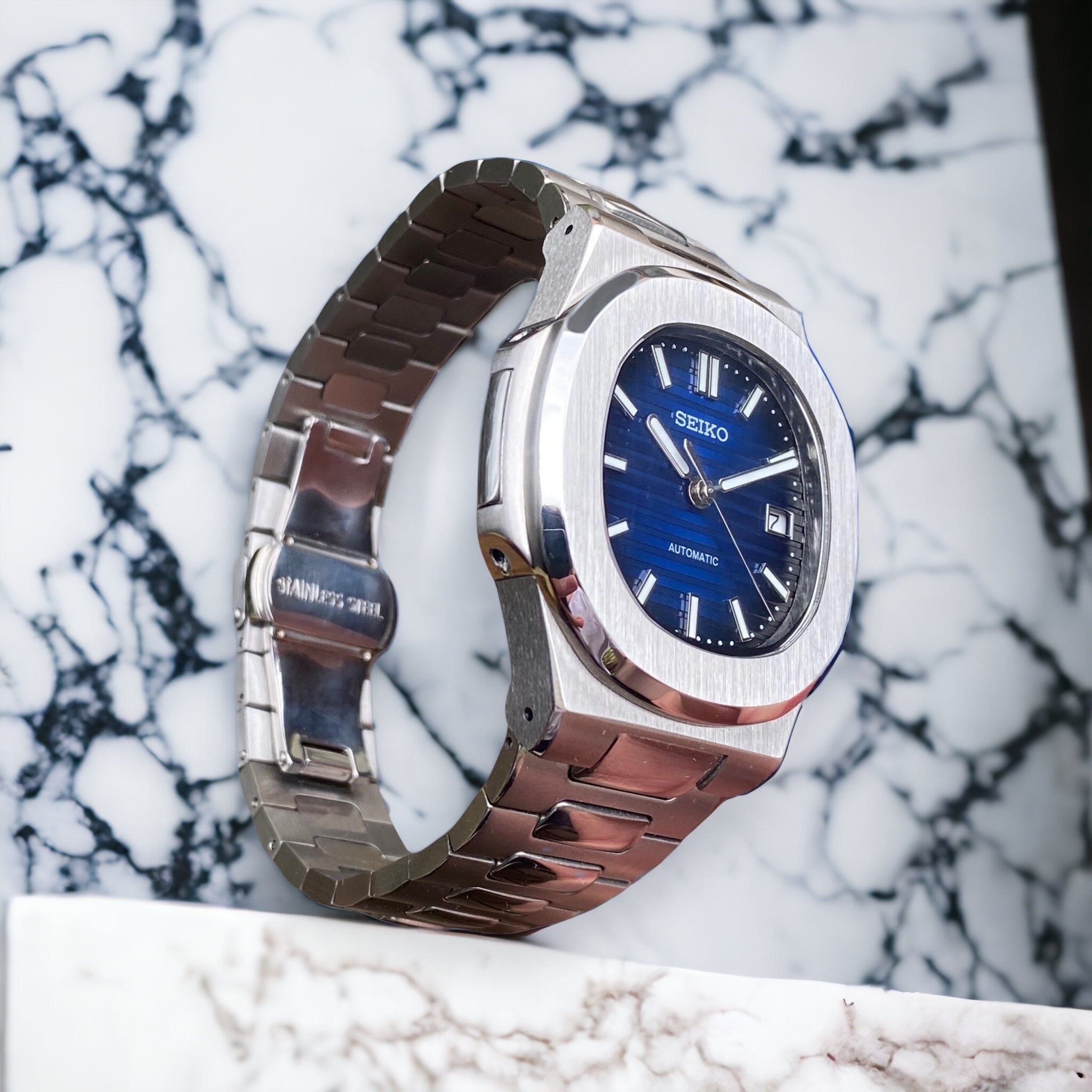 SEIKO MOD NAUTILUS | BLUE