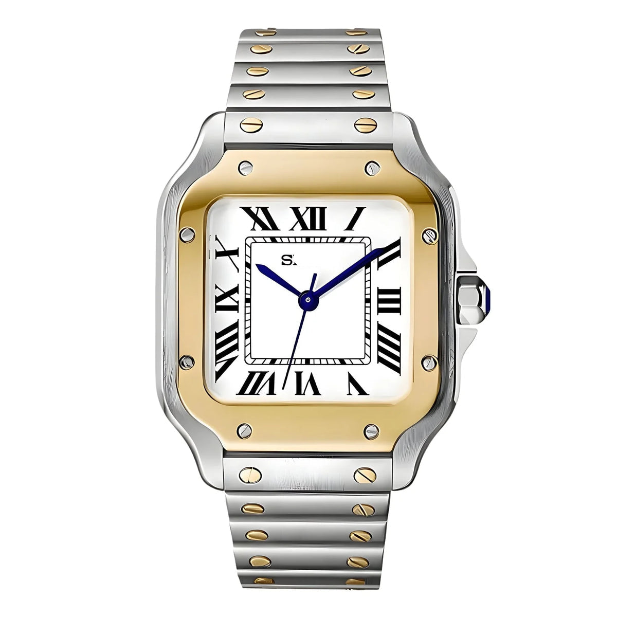 SEIKO MOD SANTOS | GOLD/STEEL