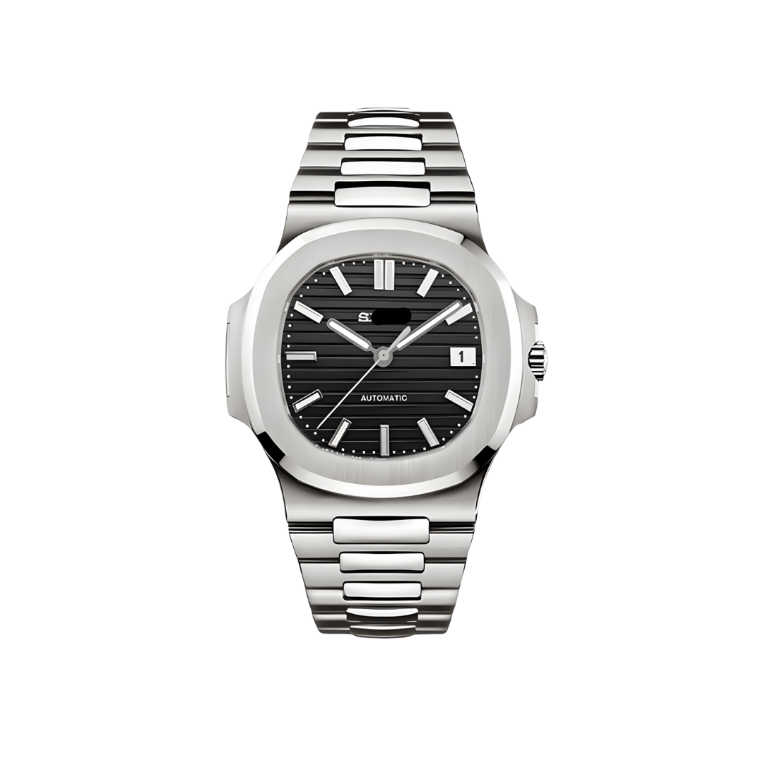 Seiko Mod Nautilus Black