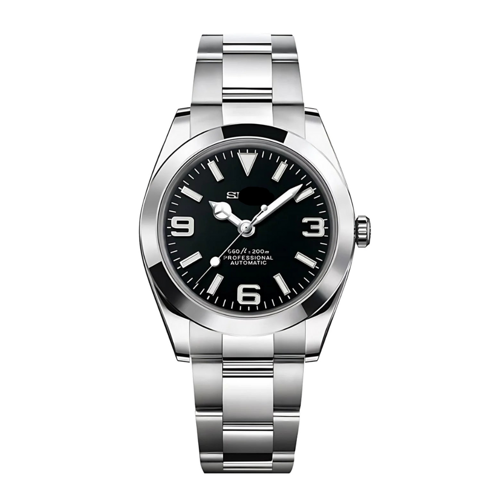 SEIKO MOD DATEJUST OYSTER | EXPLORE BLACK