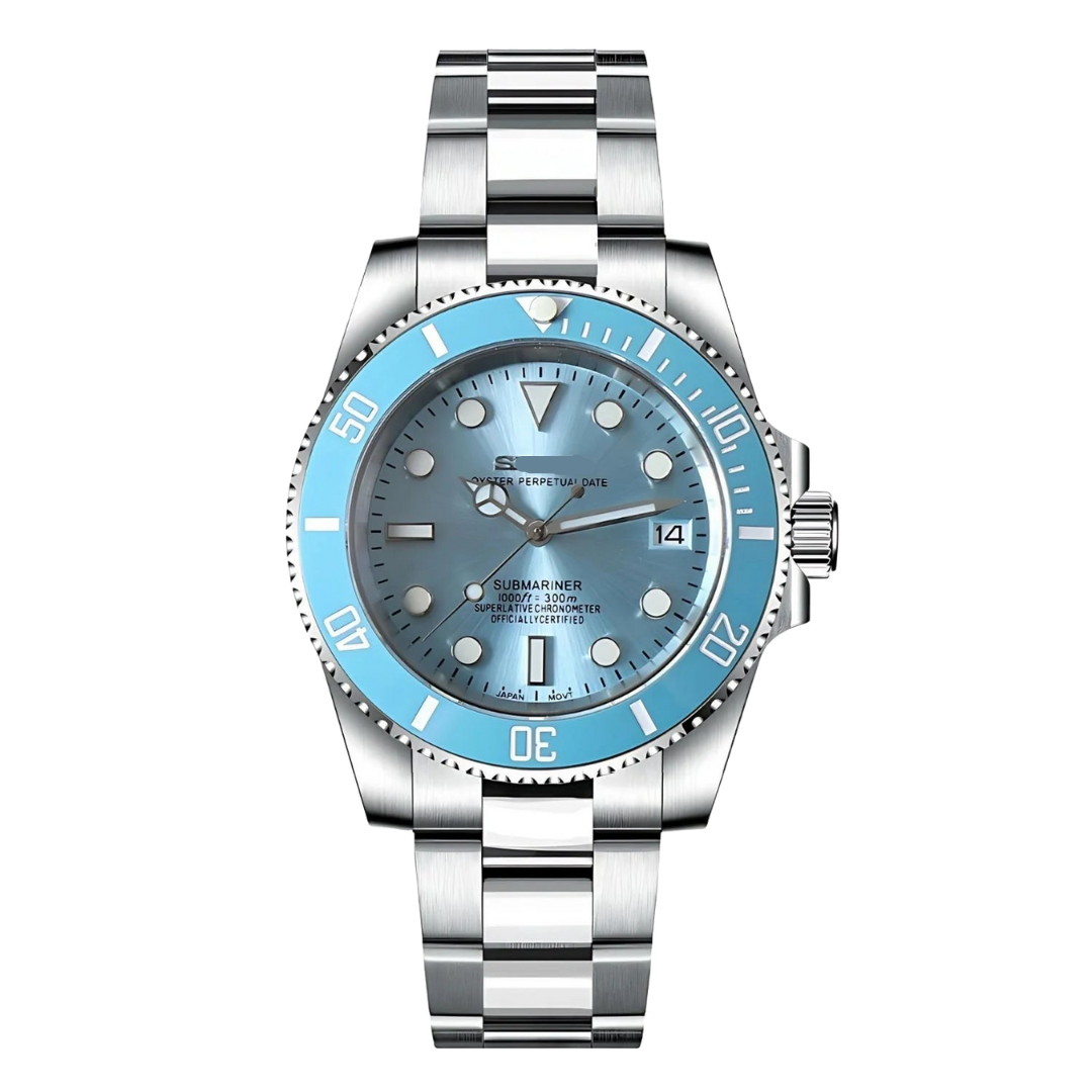 SEIKO MOD SUBMARINER | BLEU CIEL