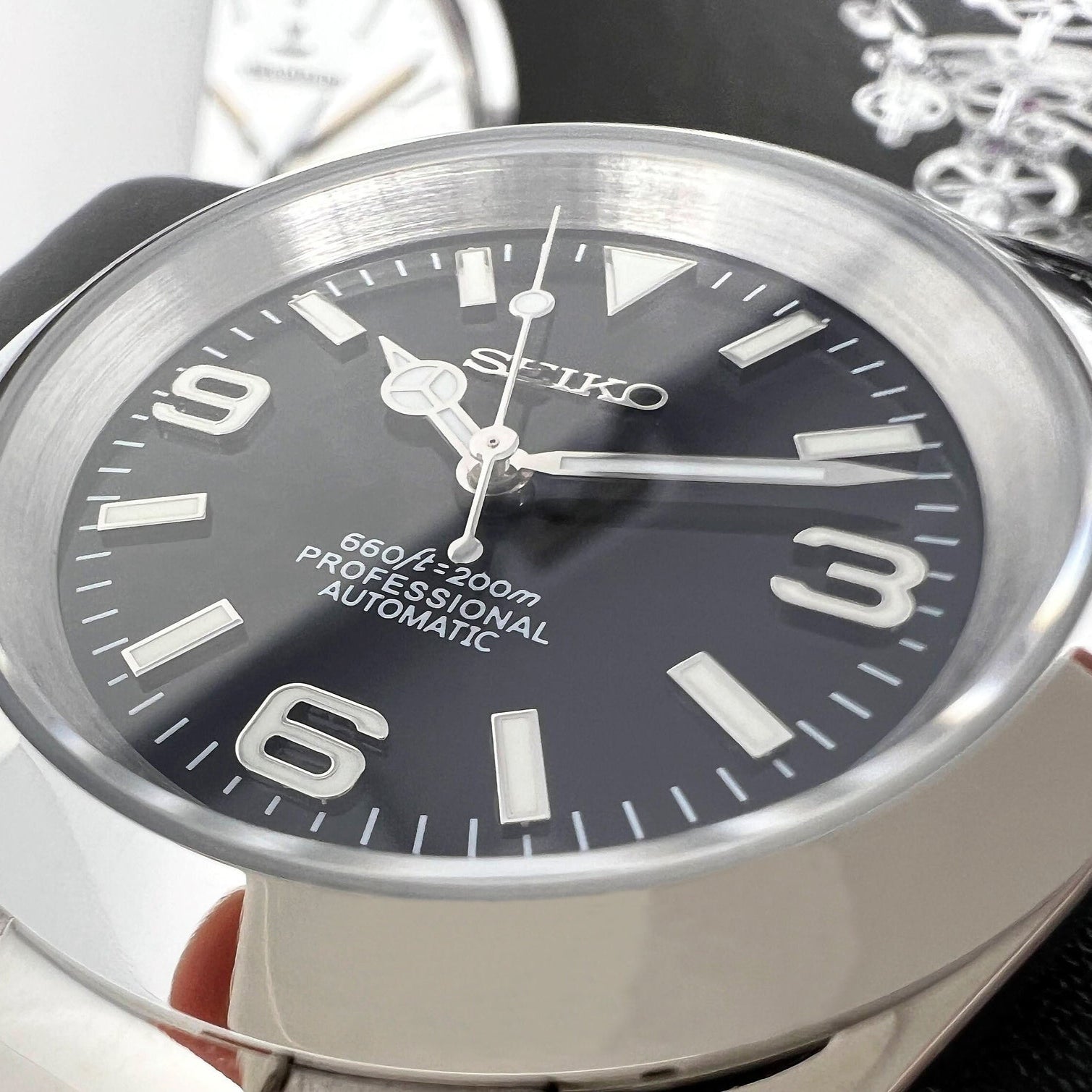 SEIKO MOD DATEJUST OYSTER | EXPLORE BLACK