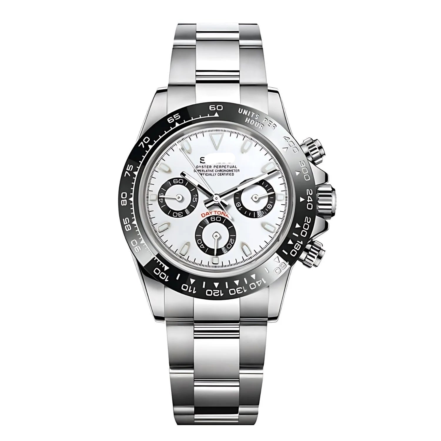 SEIKO MOD DAYTONA | WHITE